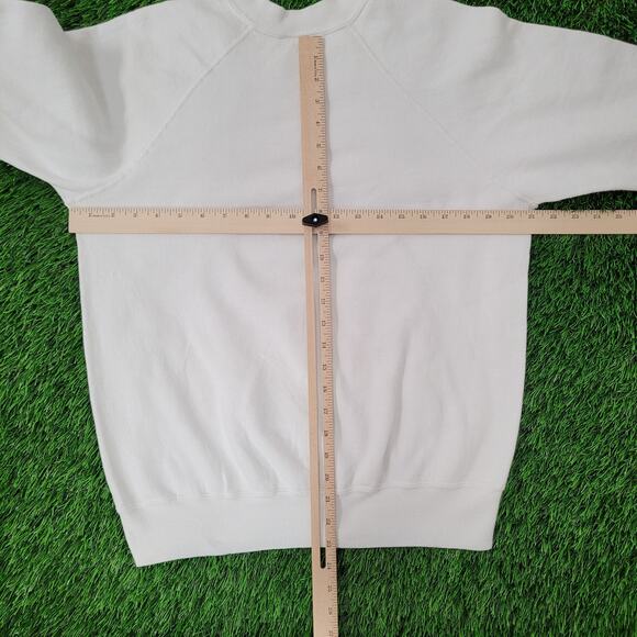 Vintage 90s Cute Teddy-Bear Sweatshirt Women Medium 21x23 USA - Picture 4 of 14